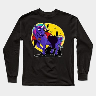 Halloween Unicorn- Long Sleeve T-Shirt